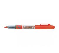 Surligneur pilot v light tracé 1/3mm encre liquide pigmentée fluide niveau d'encre visible coloris orange