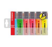 Surligneur - Point biseautée - 5 mm - 6 couleurs assorties - Mixte - Enfant
