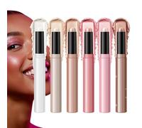 Surligneur pour le visage - 2 g x 6 crayons de contour waterproof longue durée - Kit crème chatoyante - Palette professionnelle de maquillage brillant | Sortir ensemble voyage d'affaires camping