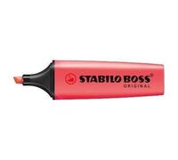 STABILO BOSS ORIGINAL marqueur 1 pièce(s) Pointe biseautée Rouge