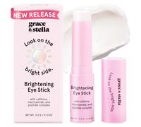 Surligneur sous les yeux (3,7 g), surligneur sous les yeux avec 3 % de caféine pour cernes et ridules, stylo raffermissant pour les yeux avec peptides et niacinamide
