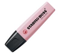 Surligneur STABILO® 70/129 - BOSS ORIGINAL Pastel - crayon simple - rouge rosé