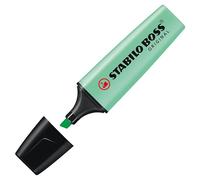 STABILO Boss Original Pastel Lot de 10 Surligneurs Menthe à l'eau