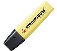 Surligneur stabilo boss original, pastel pudriges gelb G