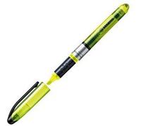 STABILO NAVIGATOR Surligneur pointe biseautée 1 et 4 mm - Jaune fluo