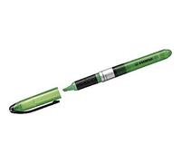 STABILO Surligneur NAVIGATOR - pointe biseautée 1 et 4 mm - Vert fluo