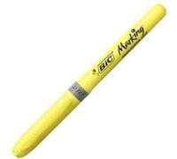 Surligneur stylo BIC Highlighter Grip Pointe biseautée Jaune G