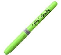 Surligneur stylo BIC Highlighter Grip Pointe biseautée Vert G