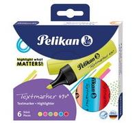 Surligneur Textmarker 490, étui de 6, assorti