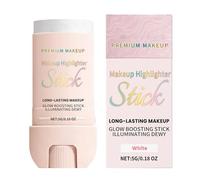 Surligneur Visage Stick | 5g Maquillage Effet Brillant | Éclairant Anti-Sueur - Pour Femmes Filles Adolescentes Utilisation Quotidienne Fête Travailler Voyage