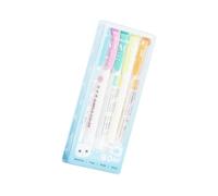 Surligneurs double face à clipser - Faible opacité - Système de codage couleur - Design convivial - Flux d'encre puissant - Outil de marquage - Stylo fluorescent ergonomique - Réduction de la fatigue