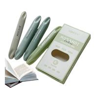 Surligneurs Double Face - Lot De 4 Marqueurs À Encre Fluide, Pointe Agréable Pour Les Yeux, Couleurs Vives Et Éclatantes, Accessoire D'écriture Portable | Design Ergonomique Et Pratique Pour Les Étude