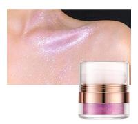 Surligneurs en poudre, surligneurs à paillettes pour le corps, bâton de maquillage, brillants pour le visage, poudre de surbrillance ample, éclaircit la bouffée de bâton de maquillage