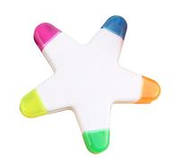 Surligneurs pour , surligneur d'étoiles, surligneurs fluorescents en forme d'étoile - Surligneur de pointe pinceau créatif, stylos aquarelle élégants pour planificateur de journal, L