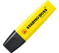 Surligneurs - STABILO BOSS ORIGINAL - Pack de 10 - jaune