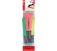 Surligneurs - STABILO NEON - Pack de 3 - jaune, vert, rose