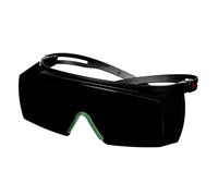 Surlunettes 3M™ SecureFit™ 3700, branches noires, antirayure, verres gris IR 5.0, SF3750AS-BLK