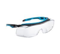 Bollé Surlunettes Tryon OTG - monture PC, branches PC/TPR réglables noir/bleu, incolore PLATINUM