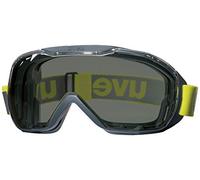 Surlunettes Uvex Megasonic pour porteurs de Lunettes - sans buée et résistantes aux Rayures - Citron Vert - Teintées