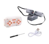 Surluoen 1 Ensemble de Moteur de Fonction de Puissance App TéLéCommande Programmation 2 Meduim Moter Ensemble Bricolage Bloc de Construction CréAtif pour les Enfants
