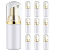 Surluoen 10Pcs Plastique Bouteille de Mousse Moussante en Plastique Mousses Distributeur de Liquide, Shampooing Mousse Lotion Embouteillage Bouteilles de Mousse