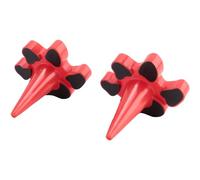 Surluoen 2 Pièces Support de Jouet pour Chien Bouchon en Plastique Jouet pour Chien Compatible avec Les Tailles Classiques XS à -L, Seul Bouchon de Patte en Plastique Inclus