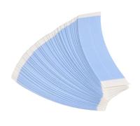 Surluoen 36 PièCe SéRie/Lot Bleu Fixe Double Bande Perruque AdhéSif ÉTendu Bande de Cheveux ImperméAble à L'Eau pour Toupee Dentelle Perruque Film avec Ligne de Refendage