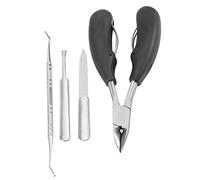 Surluoen 4 PièCes SéRies Coupe-Ongles, Coupe-Ongles éPais et Incarné pour et Seniors, Coupe-Ongles PéDicure Coupe-Ongles