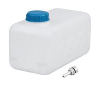 Surluoen 5L Air Parking Chauffage Réservoir de Carburant Stockage D' avec Buse D' pour Voiture Camion Caravane Réservoir de Carburant Pièces Blanc + Bleu