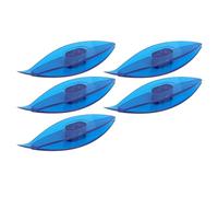 Surluoen Blue Phoenix Eye Shuttles Tools Bobbin Plastic Transparent Sewing Accessories Weaving Tools Bottom Line Bobbin