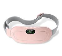 Surluoen Coussin Chauffant Menstruel Smart Warm Palace Belt Soulagement des Douleurs à la Taille de L'Utérus Masseur Abdominal Vibrant Ceinture Électrique une Installation Facile