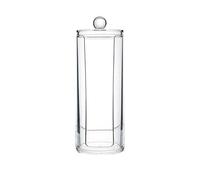Surluoen Distributeur Rond de Tampons de Coton de RéCipient de Maquillage avec le Coton Acrylique Clair de Distributeur