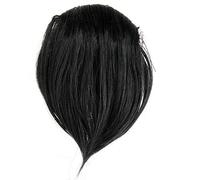 Surluoen EXTENSION FRANGE MECHE A PINCE CLIP-IN NOIRE