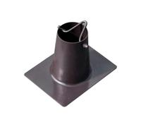 Surluoen Gouttière à Chaîne de Pluie Adaptateur de Gouttière à Chaîne de Pluie Arquée de Haute Qualité pour Sortie de Tuyau D'Eau de Pluie