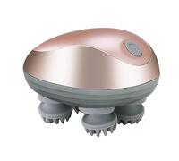 Surluoen Instrument de Massage Électrique pour la Tête avec Aimant de Charge à Aspiration Magnétique, Masseur pour Épaules et Cou, Portable, Polyvalent, Réutilisable, et Facile à Utiliser.