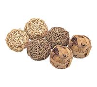 Surluoen Jouet D'Activité pour Petits Animaux, à Mâcher pour Animaux de Compagnie pour Lapins Cobayes Gerbilles, Paquet de 6
