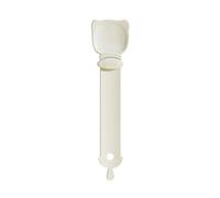 Surluoen Mangeoire pour Animaux de Compagnie Cuillère Nourriture Humide Friandise Chiot Chaton Distributeur Multifonctionnel Chat Alimentation Cuillère Blanc