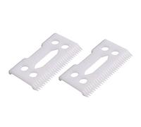 Surluoen Nouvelle Lame de Tondeuse en CéRamique Zircone 2Pcs 28 Dents pour Senior Clipper