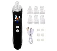Surluoen Outils de Soins de la Peau de Pore D'Aspirateur de Blackhead de Solvant de Point Noir électrique de Point Noir de Noir D'Acné de de Nez D'Acné avec la TêTe 6