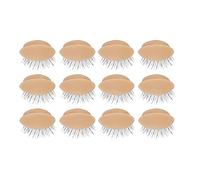 Surluoen PaupièRes de Rechange pour TêTe de Mannequin de Cils, PaupièRe Amovible avec TêTe de Mannequin de Cils D'EntraîNement D'Extension de Cils