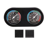 Surluoen Reptile Moniteur D'Humidité De La Température De Thermomètre D'Hygromètre De Réservoir pour Le Terrarium De Vivarium