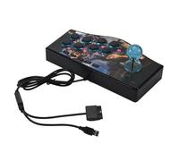 Surluoen Rétro Joystick Usb de Manette de de Contrôleur de Bascule D'Arcade pour Ps2 / / Pc/Android Smart Tv Vibrateur Intégré Huit Direction Joystick ()