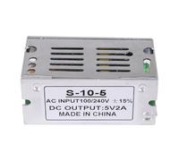 Surluoen Surluoen (R) AC 110-240V a DC 5V Commutation transformateur d'alimentation Convertisseur S-A10-05
