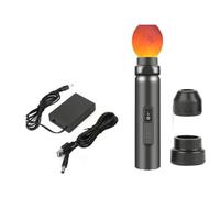 Surluoen Testeur de Bougies D'Œufs à Lumière Froide et Lumineuse LED Rechargeable sans pour Surveiller Le Développement des Œufs avec 2 Caoutchoucs Souples