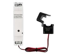 Surluoen Tuya Smart Life WiFi Compteur D'Énergie Numérique 63A avec Pince de Capteur de Transformateur de Courant Moniteur de Consommation D'Énergie 110V 240V