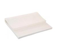 Surmatelas 100% latex naturel Matelas massant doux Fermeté moyenne Épaisseur : 2,5 cm / 5 cm / 7,5 cm / 10 cm Avec housse intérieure,7.5cm,120x200cm