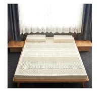 Surmatelas 100 % latex naturel super doux, housse en coton bio sans mousse à mémoire de forme, aide à soulager les épaules, 140 x 190 x 10 cm
