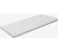 Surmatelas 120x195 à Mousse à mémoire de forme - hauteur 10 cm, déhoussable AloeVera