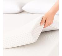 Surmatelas 135x200 cm Mémoire de Forme - Épaisseur 8 cm | Soulage Le Mal de Dos | Améliore Le Confort d’Un Matelas Dur | Viscoélastique Haute densité | Housse Lavable et Antidérapante | Oeko-TEX