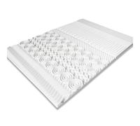 IDMarket - Surmatelas 140x190 CM Elias Mousse mémoire de Forme 10 Zones